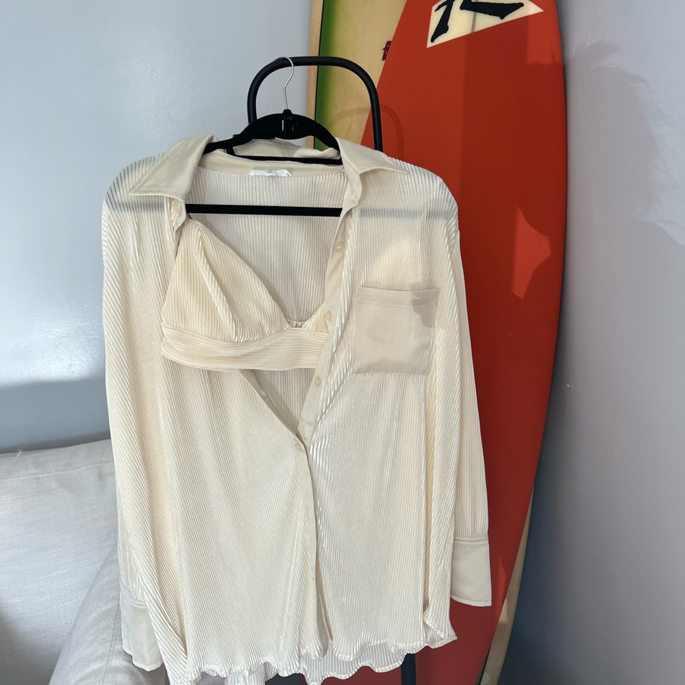 12th tribe yellow summer top with bra